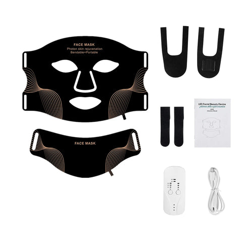 Vivolux LED Light Therapy Face Mask — 7-Color Skin Repair, Anti-Aging & Glow